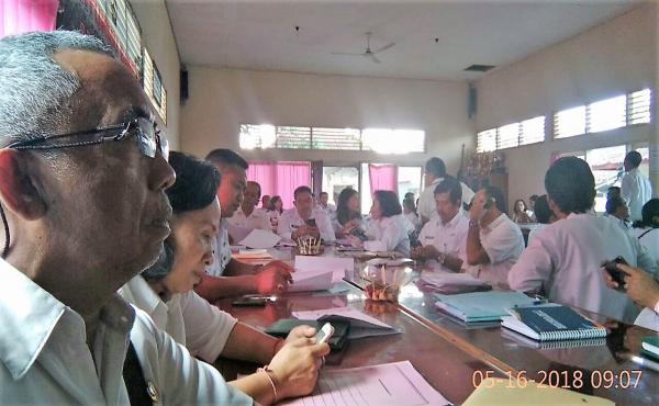 Forum Perangkat Daerah Kab. Bangli membahas APBD 2018 dan 2019.
