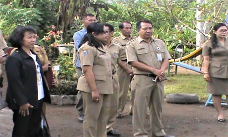 Penilaian Sekolah Sehat TK Negeri Pembina Susut di Desa Tiga.