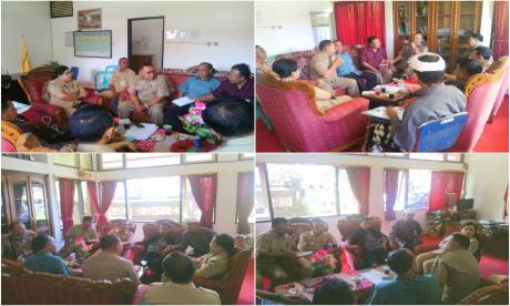 Rapat persiapan parade dlm rangka HUT kota bangli ke-813