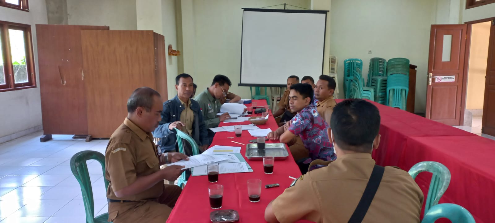 Giat Verifikasi rancangan APBDesa susut th.2023