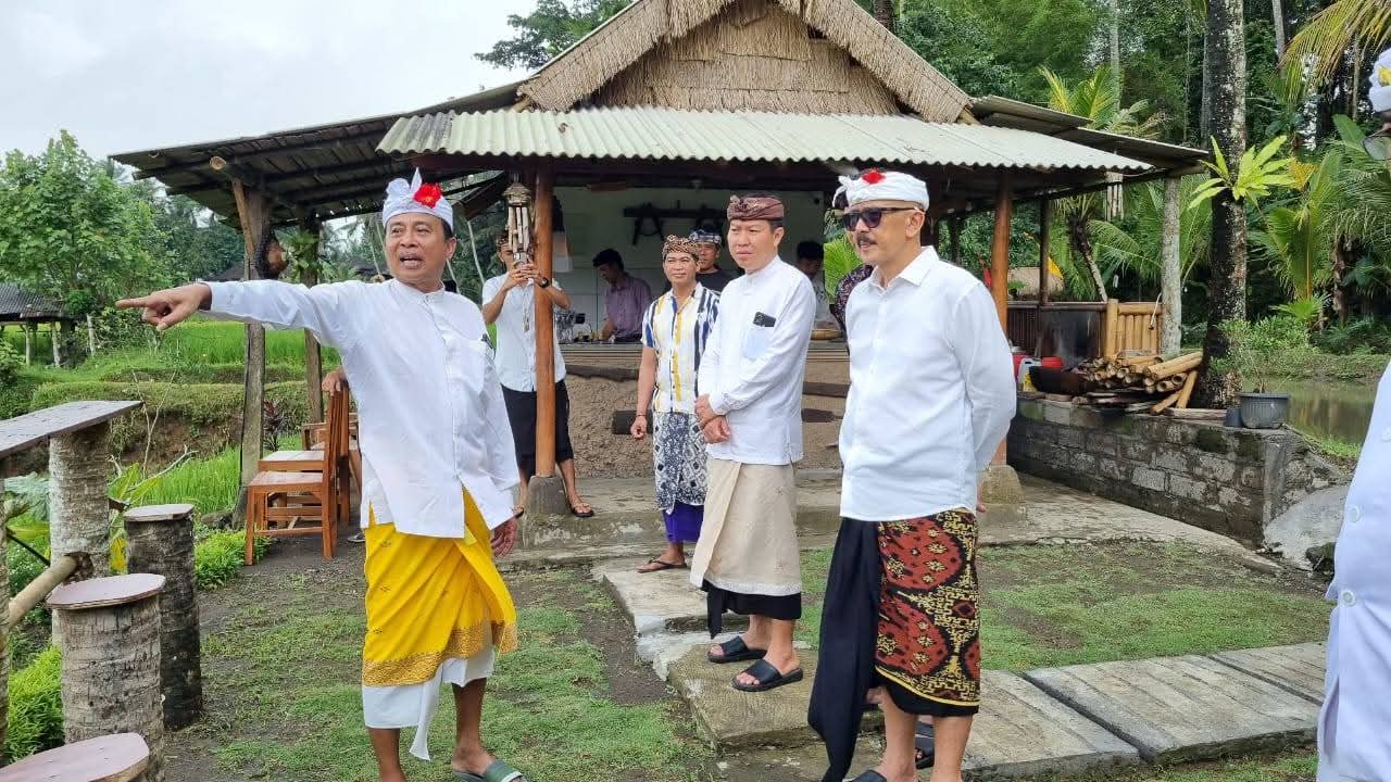 Sabtu, 20/9/25, Wakil Bupati Bangli I Wayan Diar, meresmikan Tempat Wisata Baru RICE FIELD di Felici
