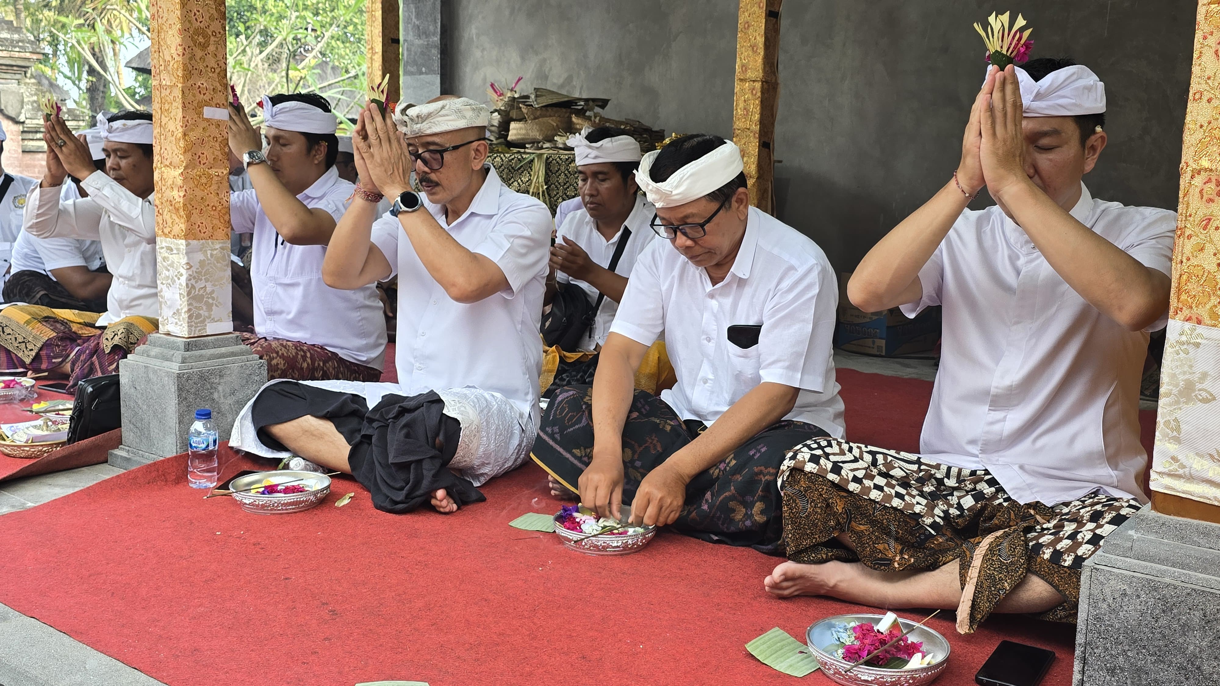 #camatsusutbersapa, bersinergiuntukmenyapa #uleman ring pura penataran puseh lan pura taman pesirama